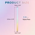 thumbnail image 2 of Uxcell Slim Waist Stylus Pens for Touch Screen Tablets Laptop, Pink/Purple, 2 of 7