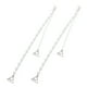 thumbnail image 4 of 1 par de tirantes de sujetador para mujer, tirantes ajustables con perlas para los hombros., 4 of 5