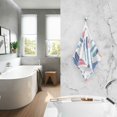 thumbnail image 2 of Yayeee 100% Cotton Hand Towels for Bathroom 16" x 28" Soft Absorbent Kitchen Towel, Pink Hand Drawn Sailboats, 2 of 7