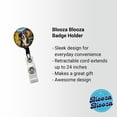 thumbnail image 2 of Greater Swiss Mountain Dog Photo Retractable Reel ID Badge Key Card Name Tag Holder with Clip, 2 of 7