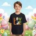 thumbnail image 4 of Gunia Boys Girls Easter Shirt Kids Graphic Short Sleeve T Shirts Casual Comfortable Tee Holiday Outdoor Play Tops 1-13 Years, 4 of 6