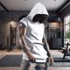 thumbnail image 1 of WILLBEST Sudaderas De Hombre Camisetas Deportivas para Hombre Moda De Verano Deportes De Ocio Color Sólido con Capucha Chaleco sin Mangas Top Grande, 1 of 5