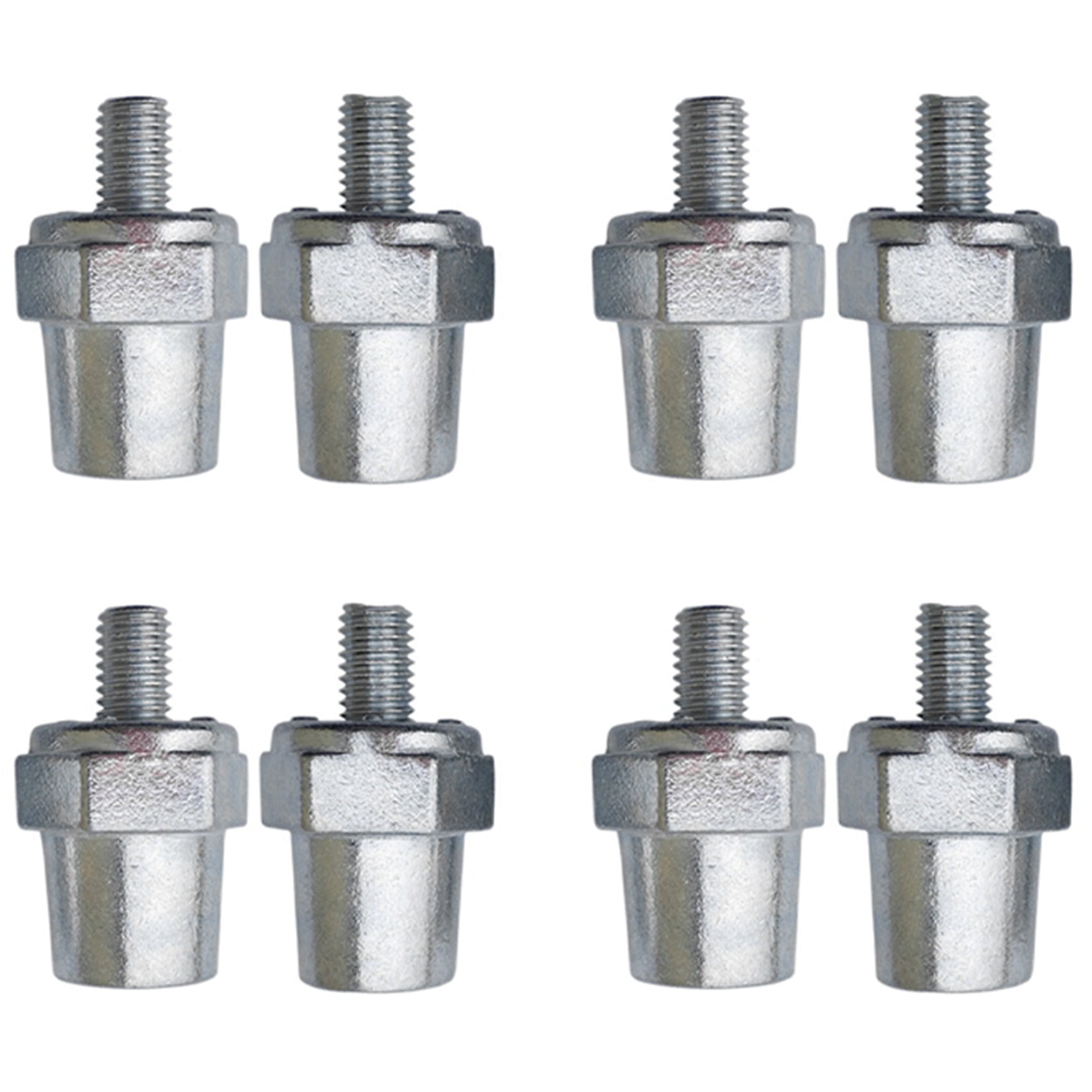 4 Pair Zinc Alloy Battery Side Terminal Charging Posts Fit 8mm Positive