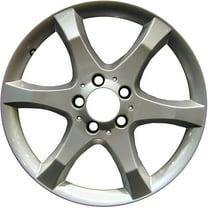 New Aftermarket  Painted Silver Aluminum Wheel 17 x 7.5 6 Spoke Style fits 2007 Mercedes-Benz C230
