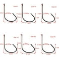 thumbnail image 7 of 50pcs Fishing Circle Hooks Saltwater Set in line Circle Hook High Carbon Steel Hook Octopus Hook for Freshwater Saltwater (4/0), 7 of 7