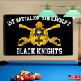 thumbnail image 4 of 5th Cavalry Regiment Flag 3x5Feet Military Banner with 2 Brass Grommets, 4 of 5