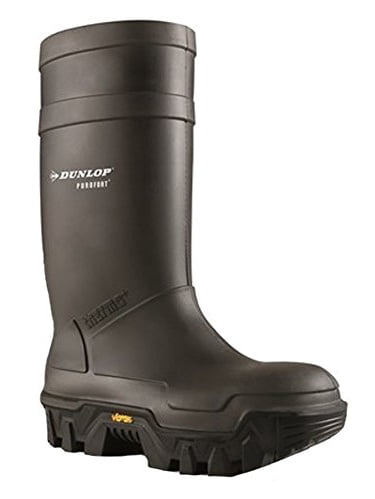 dunlop e902033 purofort explorer thermo  full safety boots with vibram sole
