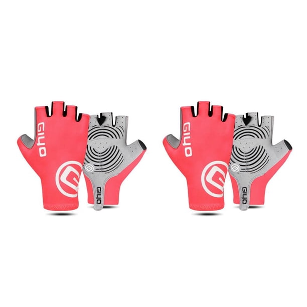 Guantes de ciclismo Soidarity 1 par de medio dulce regalo respirables ajustables Naranja