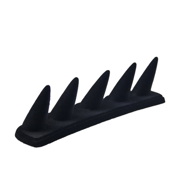 Billuyoard Organizador de anillos en forma de dedo que muestra y almacena anillos, soporte para joyería, almacenamiento de anillos Decoración del hogar