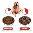 thumbnail image 3 of Anti-choke Silicone Dog Accessories Spiral Slow Feeder Insert Pet Supplies Slow Feeder Dog Bowl Accessory GREY, 3 of 8