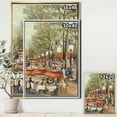 thumbnail image 2 of Lunch sur les Champs Elysees Paris - Toile Encadrée Campagne Française, 2 of 3