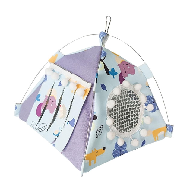Accesorios de jaula de hamaca para pájaros Casa de nido de pájaros para s de amor con cortina de puerta
