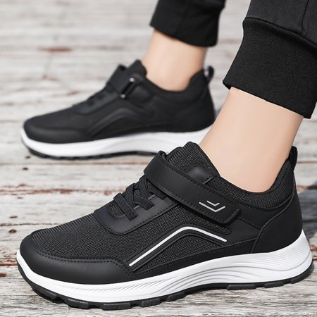 

XIAQUJ Women Sports Shoes Fashion New Pattern Simple Solid Color Couple Thick Sole Sneakers for Women 2024 BK1 7.5(39)