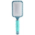 thumbnail image 2 of Gel Grip Nylon Bristle Paddle Hairbrush with Comfy Handle (Pack of 3), 2 of 7