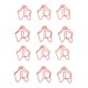 thumbnail image 5 of Lindos Clips De Papel, Alambre De Hierro, 100 Piezas, Clips De Papel De Animales Con Caja De Almacenamiento Para álbum De Recortes Para Sobre, 5 of 7