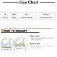 thumbnail image 2 of biudgviw Everyday Bras for Women Wireless Ribbed Spaghetti Strap High Support Push up Bralettes Lightweight Comfort Bras, 2 of 3