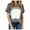 Dark Gray 2, variant on hotojiny Tops for Women Trendy Tie Dye Loose Fit Short Sleeve Casual Shirt Oversized Crew Neck Tunic Tee Streetwear