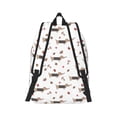 thumbnail image 6 of Rocae Dachshund Dog for Durable Canvas Backpack Leisure Large Bag Travel Rucksack Multi-function Backpack Small, 6 of 8