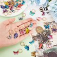 thumbnail image 5 of 36pcs Braiding Hair Clips Hair Accessories for DIY Locs Braid Butterfly Hair Clips Stitch Markers Jewels Colorful Butterflies Charms for DIY Knitting Weaving Sewing Women Jewelry Making Crafts, 5 of 6