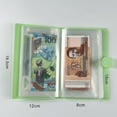 thumbnail image 5 of Álbum de almacenamiento de sobres, bolsa de protección ignífuga para documentos y humedad, almacenamiento de dinero verde1, 5 of 5