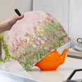 thumbnail image 3 of HELLHERO Bunny Duo with Easter Eggs Tea Cozy Polyester Canvas Dust Proof Easy to Clean for Gift, 3 of 8
