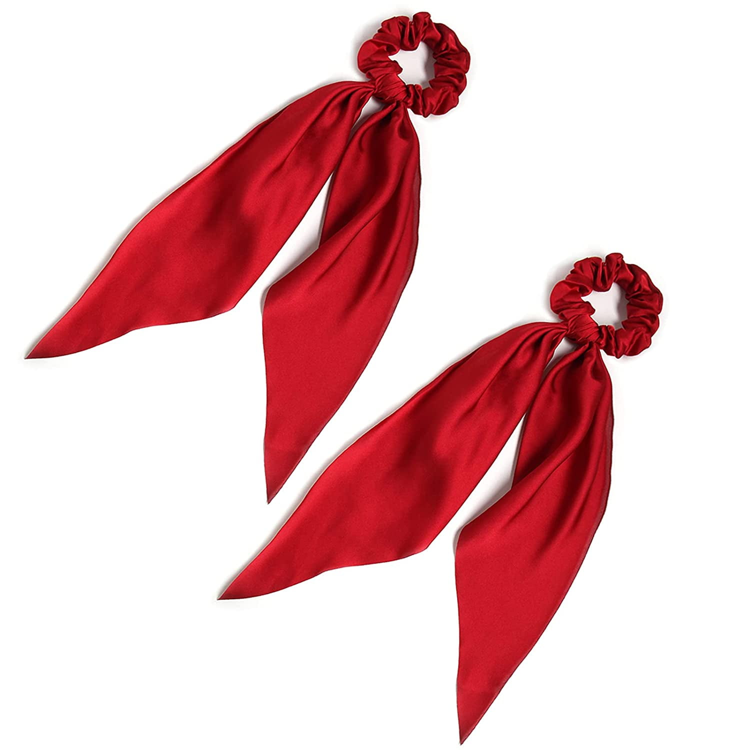  Artilady Long Scarf Scrunchies - 2 Pcs Boho Scarf Hair Ties,Hair  Ribbons for Women,Scrunchies With Ribbon Tails, Hair Scarves,Hair Bows for  Women Christmas Gifts for Women Girls : Beauty 
