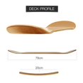 thumbnail image 4 of LOSENKA Maple Skateboard Decks Double Tail Skateboard Light Decks Free Skateboard Grip Tape 1 PCS, 4 of 4