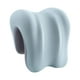 thumbnail image 2 of Almohada para siesta de espuma viscoelástica para silla de oficina, soporte para el cuello, reposacabezas extraíble y lavable. Azul claro, 2 of 9