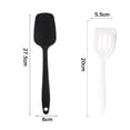 thumbnail image 2 of Juego de mini utensilios de cocina de 2 piezas: utensilios de cocina de silicona con espátulas, 2 of 5