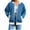 Blue, variant on Eltusu Women Jackets for Spring, Lightweight Long Sleeve Lapel Collar Full Zip Outerwear with Pockets Pink Size S-2XL