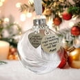 thumbnail image 3 of Bouanq Christmas Decorations Xmas Tree Ornaments Christmas Ornaments Angel Feathers Ball A Piece Of My Heart Is In Heavens Memorial Christmas Gifts on Clearance, 3 of 4