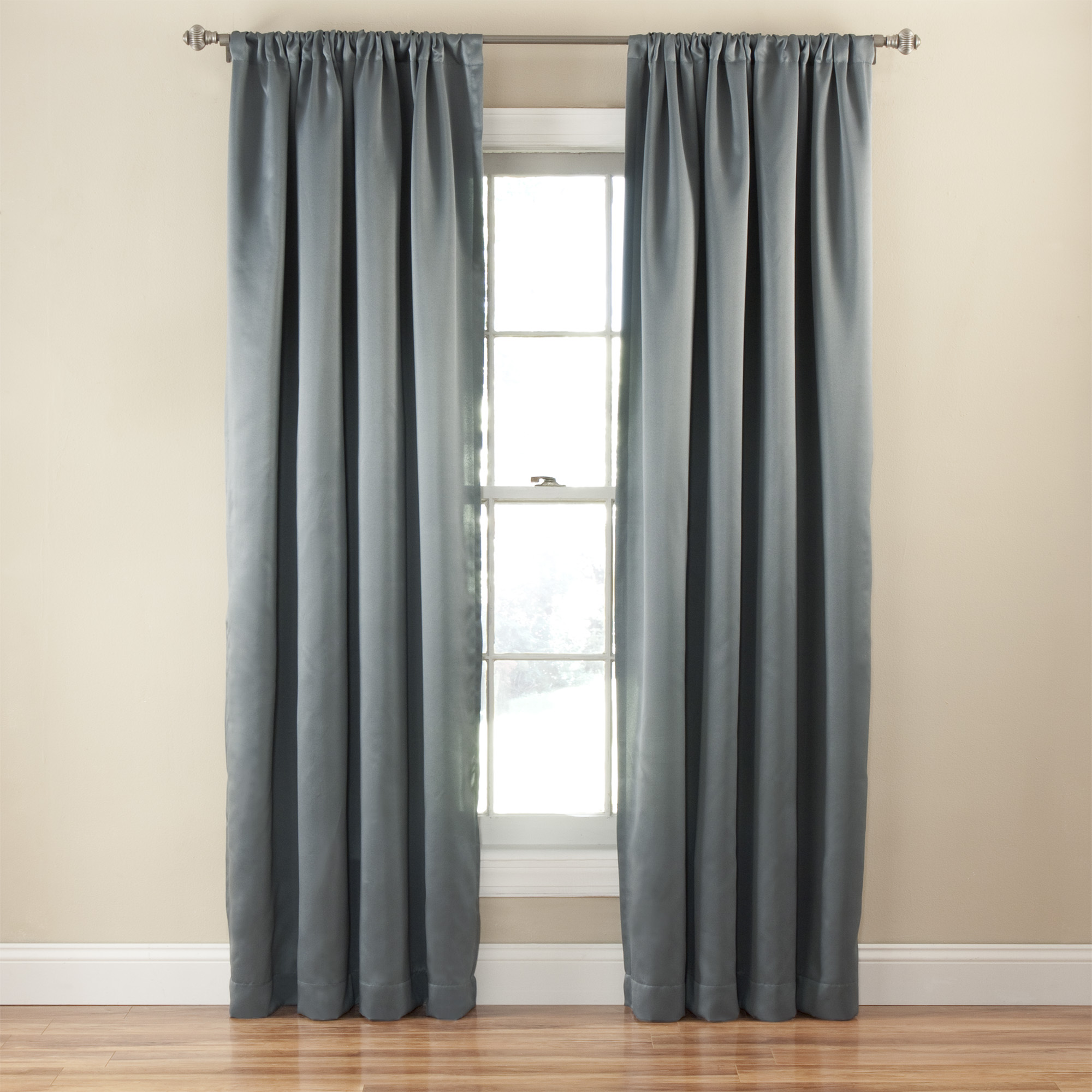 84&#34;x52&#34; Tricia Room Darkening Curtain Panel Blue - Eclipse
