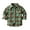 Z1-Green, variant on Toddler Boys and Girls Flannel Shirt Kids Jacket Long Sleeve Plaid Lapel Button Up Shirts Tops Outwear Clothes(Z6-Green,3-4 Years)