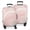 Pink Gold Wave, variant on Blue Marble Gold Wave Pattern Luggage Cover Fashion Suitcase Cover Baggage Covers Fit 25-28 Inch Luggage (Go Travel)