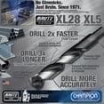 thumbnail image 2 of Champion Cutting Tools XL5  2pk 7/64" Brute Platinum Drill Bits, 2 of 2