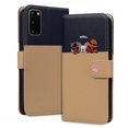 thumbnail image 1 of Compatible avec Samsung Galaxy S20 5G Étui Portefeuille Motif Animaux Mignons avec Fentes pour Cartes et Rabat, 1 of 5