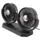 thumbnail image 1 of Ventilador Eléctrico De Doble Cabezal, Carga USB, Viento Fuerte, Ventilador De Refrigeración Para Coche, Motor Silencioso Sin Escobillas Giratorio De 360 ​​​​grados Con, 1 of 7