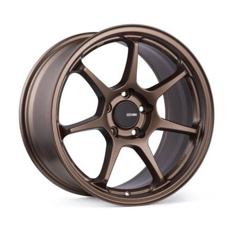 18 x 8.5 in. TS-7 5 x 114.3 mm 38 mm Offset 72.6 mm Bore Wheel, Matte Bronze
