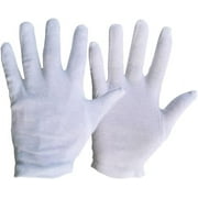 12 Pairs Moisturizing Gloves, Soft White 100% Cotton Gloves for Dry Hands, Eczema, Medium