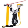 thumbnail image 1 of Tirachinas infrarrojo de alta velocidad con marco de metal y banda de cuero plana para deportes al aire libre, 1 of 5