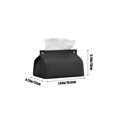 thumbnail image 3 of Dvruxg Leather Tissue Box with Pull-out Design for Bedroom, Living Room and Travel Use, Multi-functional Desktop Tissue Organiser, 3 of 5