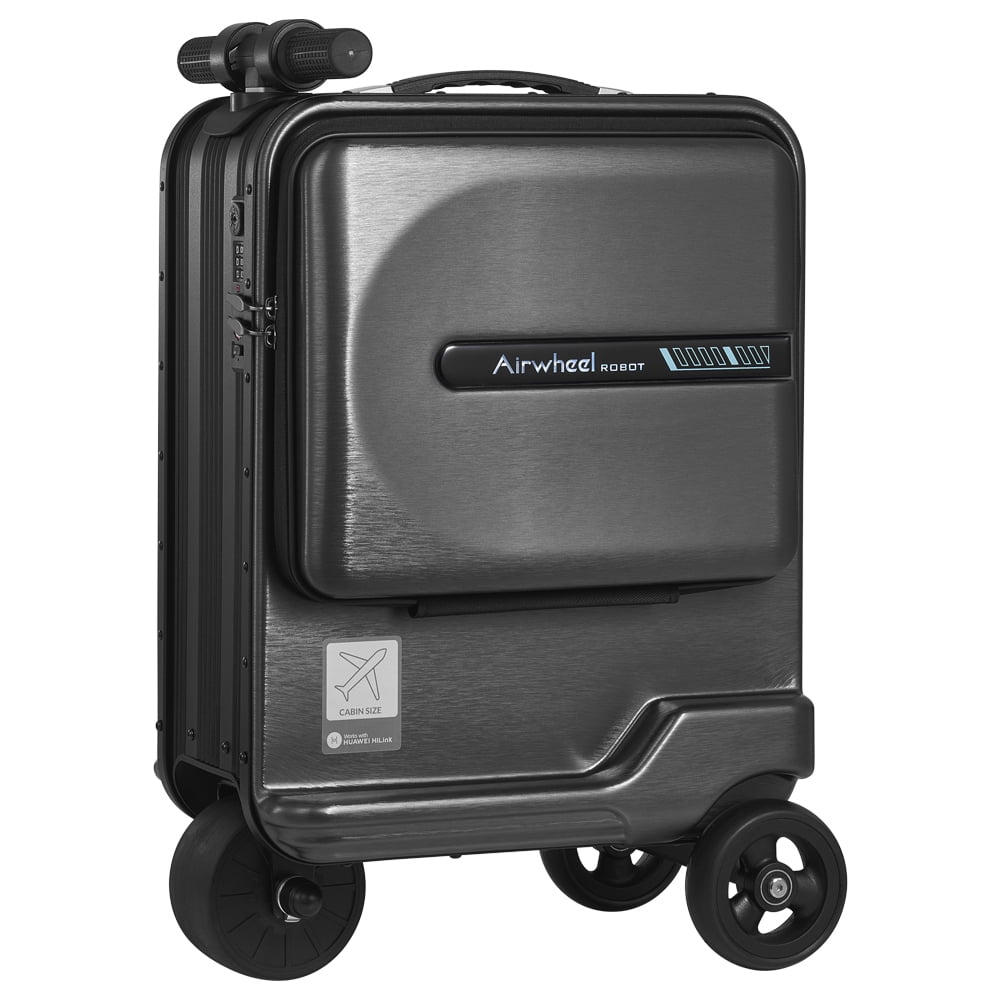 Airwheel 20 Inch SE3miniT Smart Robot Electrical Riding Luggage Ride on Scooters Carry On Luggage for Travel