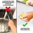 thumbnail image 3 of Premium Toaster Oven Pan Nonstick Set of / Sheet Pan for Baking Small Cookie Sheet Tray Durable Small Baking Trays for Oven Aluminum Baking Sheet Toaster Oven Tray x in, 3 of 9