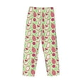 thumbnail image 3 of Lsque Dragon Fruit 1 Print Men's Pajama Pants, Lounge Pant - Comfortable Home Wear,Elastic Waistband, Stylish Design-Large, 3 of 9