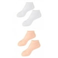 thumbnail image 1 of Calcetines de gel de silicona Zulema suave para los dedos de los pies protector XL, 1 of 8