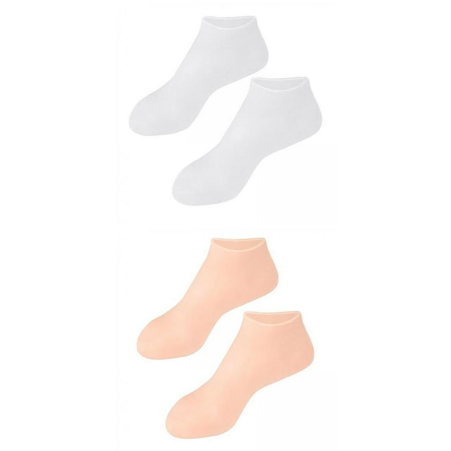 Calcetines de gel de silicona Zulema suave para los dedos de los pies protector XL