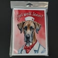 thumbnail image 3 of Carolines Treasures DAC8140GCA7P 5 x 7 in. Great Dane Get Well Soon Greeting Cards - Pack of 8, 3 of 3