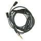 thumbnail image 3 of Cable de audio de repuesto para auriculares OFC con control de volumen y función de micrófono para IE 8 IE 80, 3 of 5