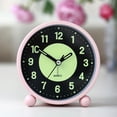 thumbnail image 4 of Matsuzay Reloj de noche silencioso que brilla en la oscuridad y alarma silenciosa. Reloj despertador silencioso que brilla en la oscuridad y Decoración del hogar A, 4 of 6