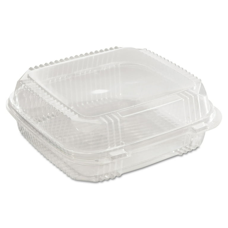 Pactiv YL2512 12 Oz. Plastic Deli Container with Lid - 240/Case